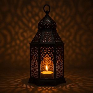 5 Elegant Moroccan Style Metal Tealight Lantern For Exotic Patterned Shadows And Romantic Evening Glow